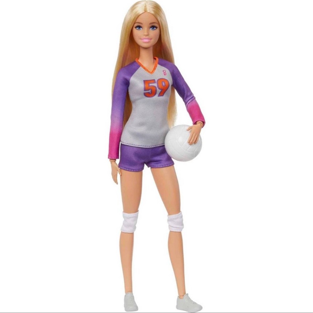 Barbie Made to Move Career Volleyball Player Doll - Picture 2 of 6